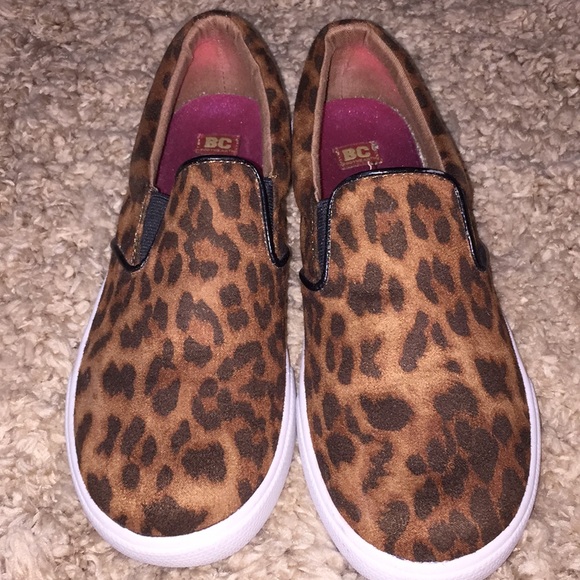BC Footwear Shoes - Cheetah slip on shoes